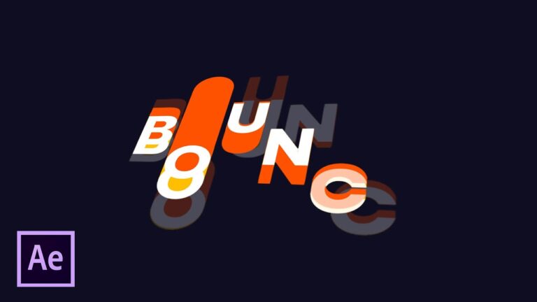 Text Bounce Animation